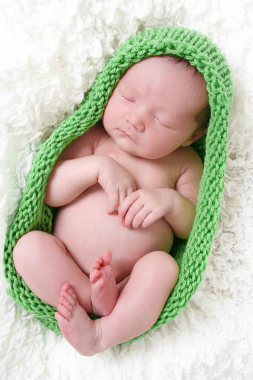 A Newborn Baby Girl