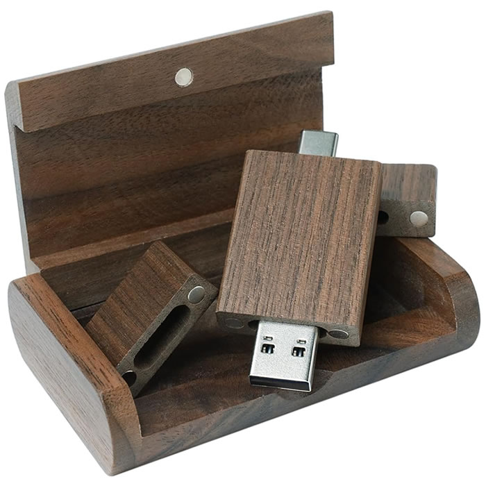 Walnut Usb and Case